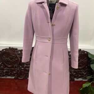 J Crew Lady Day Coat lilac 00p- for trade only